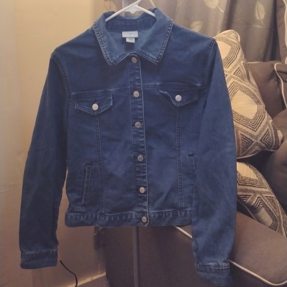 Jaclyn&Smith Jean Jacket Size L/G - Picture 2 of 8